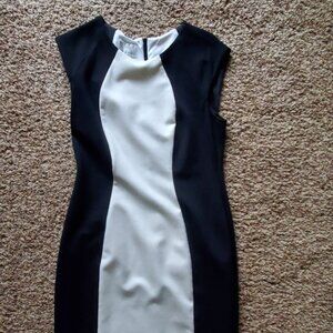 Black and white dress